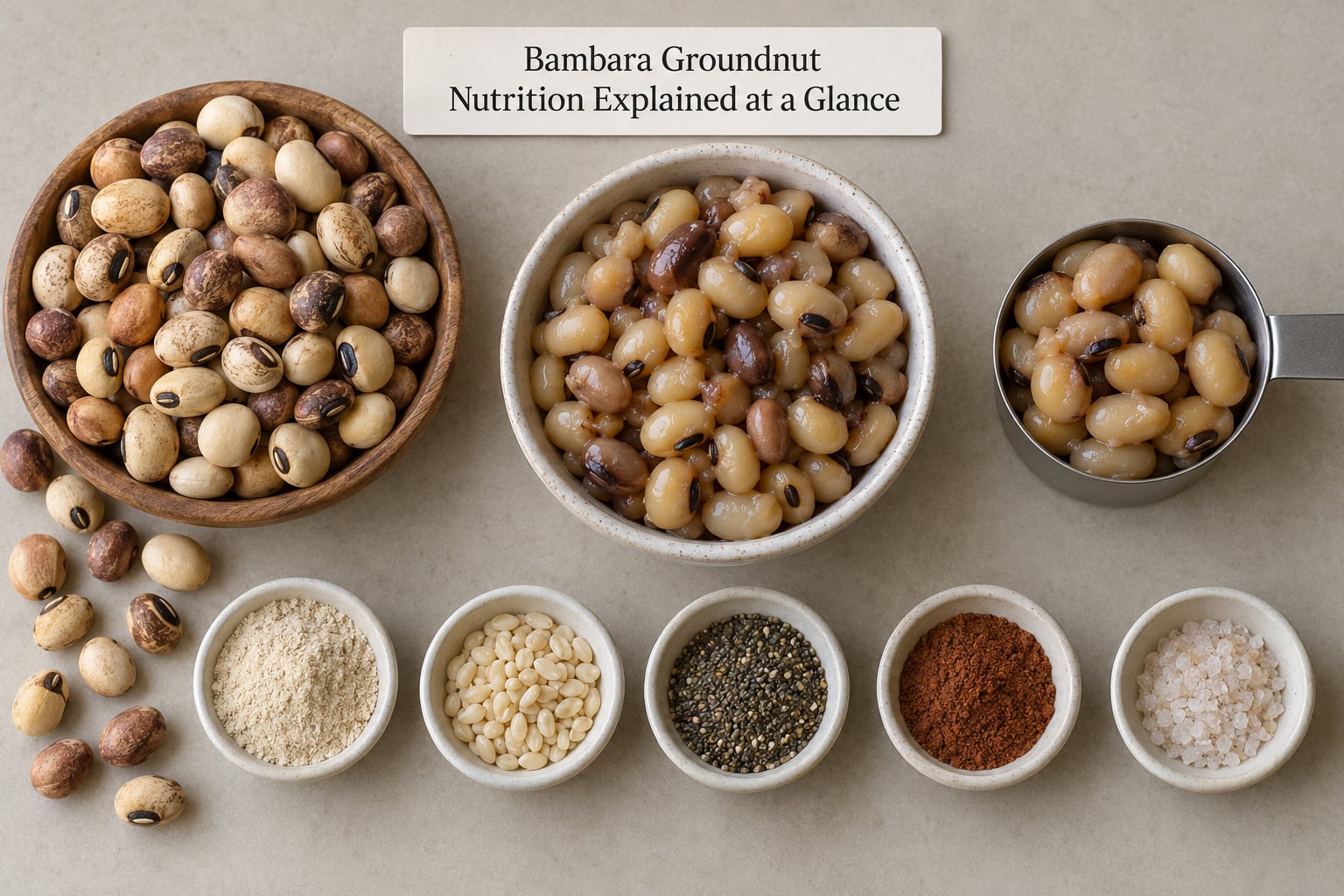 Bambara Groundnut Nutrition Explained at a Glance