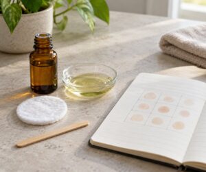 how to patch test a new botanical oil