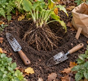 how to harvest roots without killing the plant