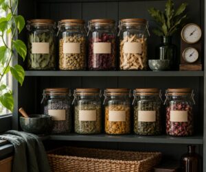 how to store dried herbs so they keep potency