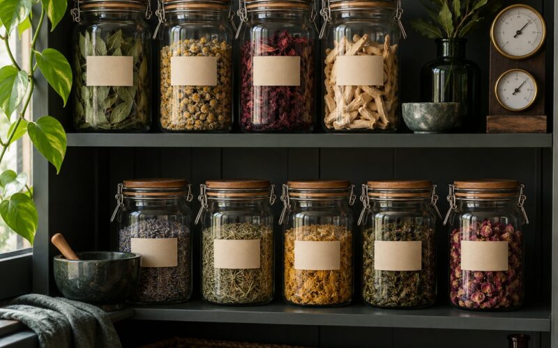 How to Store Dried Herbs So They Keep Potency 2026