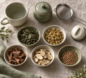 how long to steep different herb parts