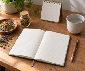 how to keep a symptom and remedy journal