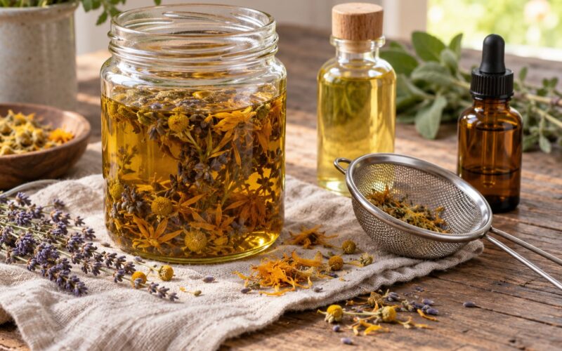How to Make an Herbal Infused Oil: Simple Beginner Guide 2026