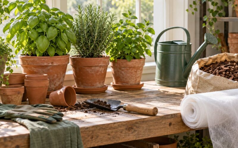 How to Overwinter Tender Herbs: Simple Guide (2026)
