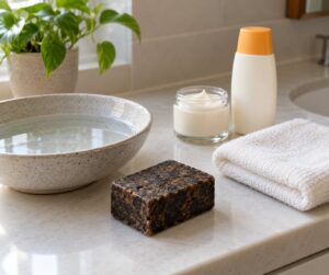 how to use african black soap for acne