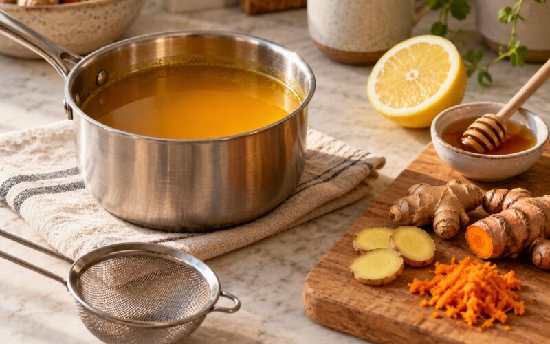 How to Make Ginger and Turmeric Tea: Simple Recipe 2026