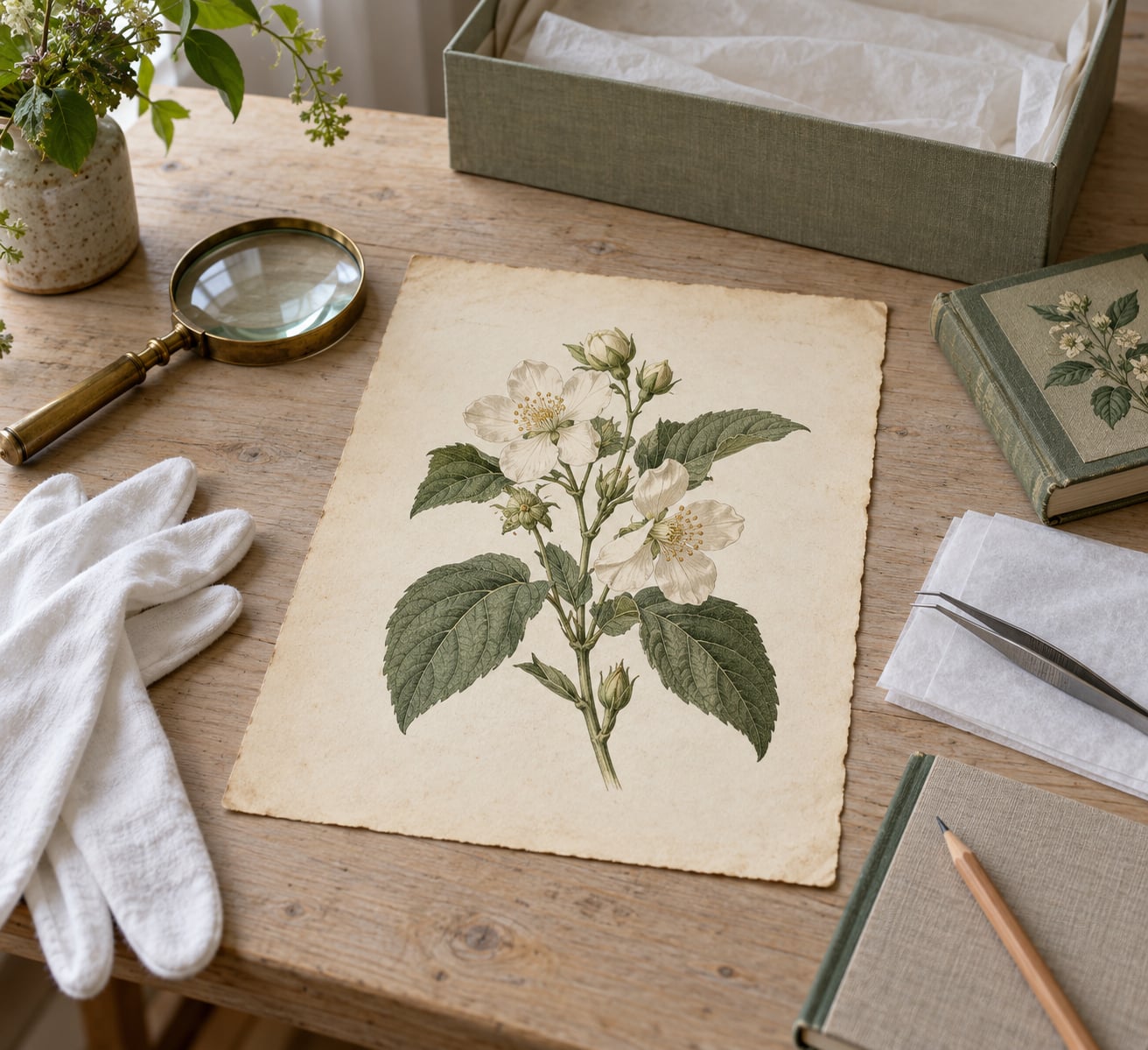 how to start collecting botanical prints