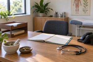 integrating traditional and modern clinics