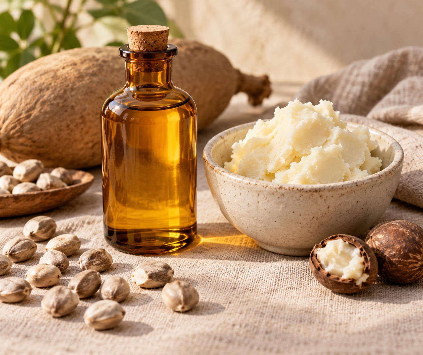 baobab oil vs shea butter for skin