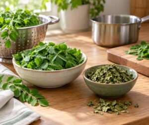 how to use moringa leaves for the first time