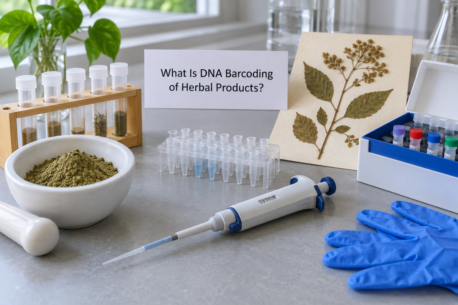 What Is DNA Barcoding of Herbal Products?