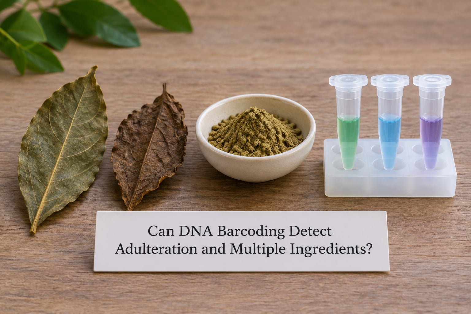Can DNA Barcoding Detect Adulteration and Multiple Ingredients?