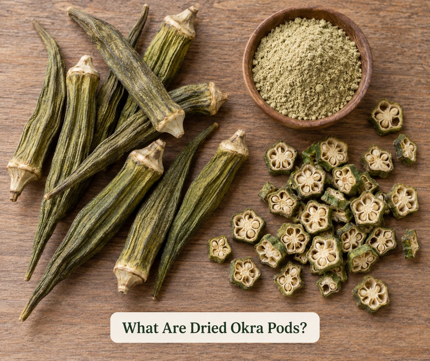 What Are Dried Okra Pods?