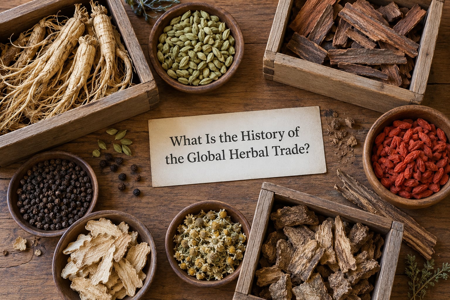 What Is the History of the Global Herbal Trade?