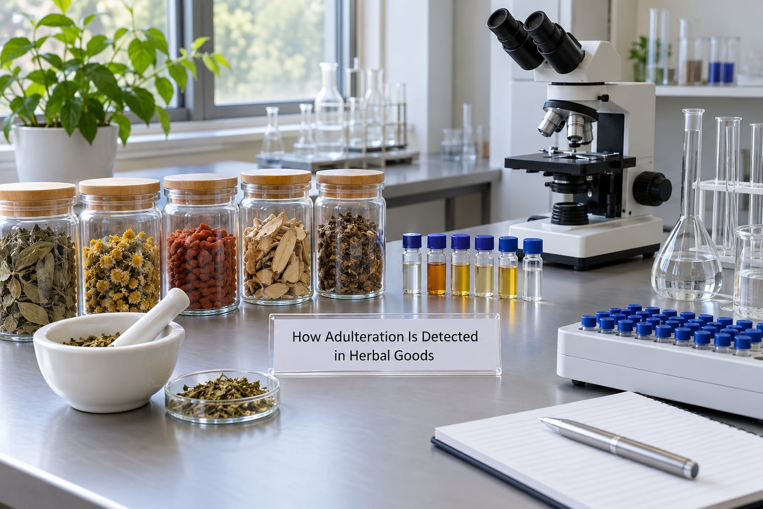 How Adulteration Is Detected in Herbal Goods
