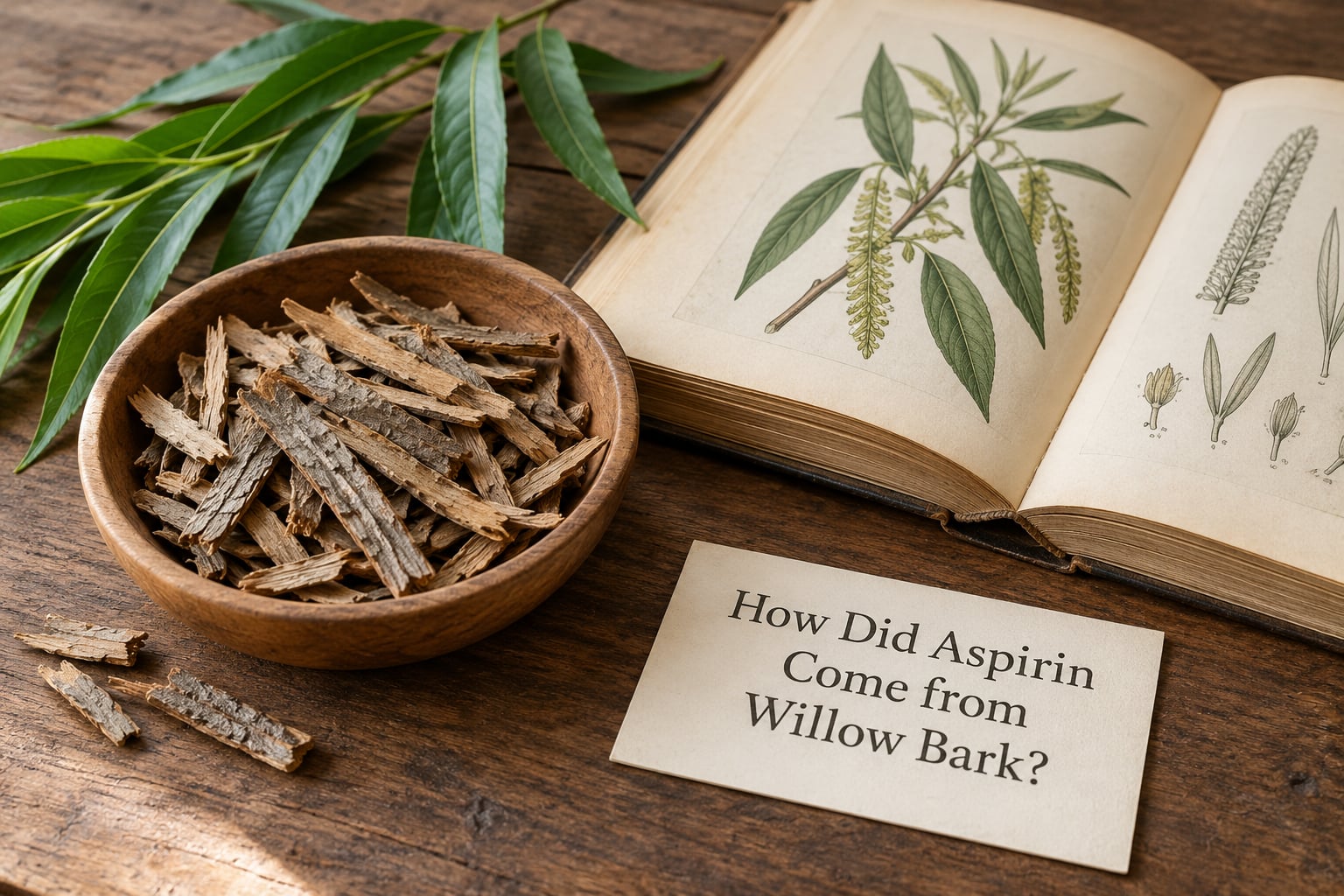 How Did Aspirin Come from Willow Bark?