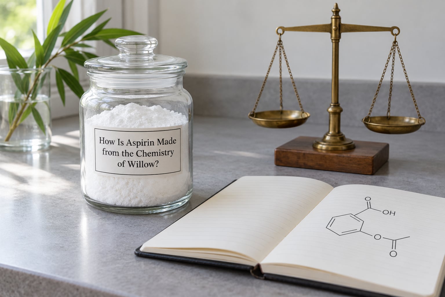 How Is Aspirin Made from the Chemistry of Willow?