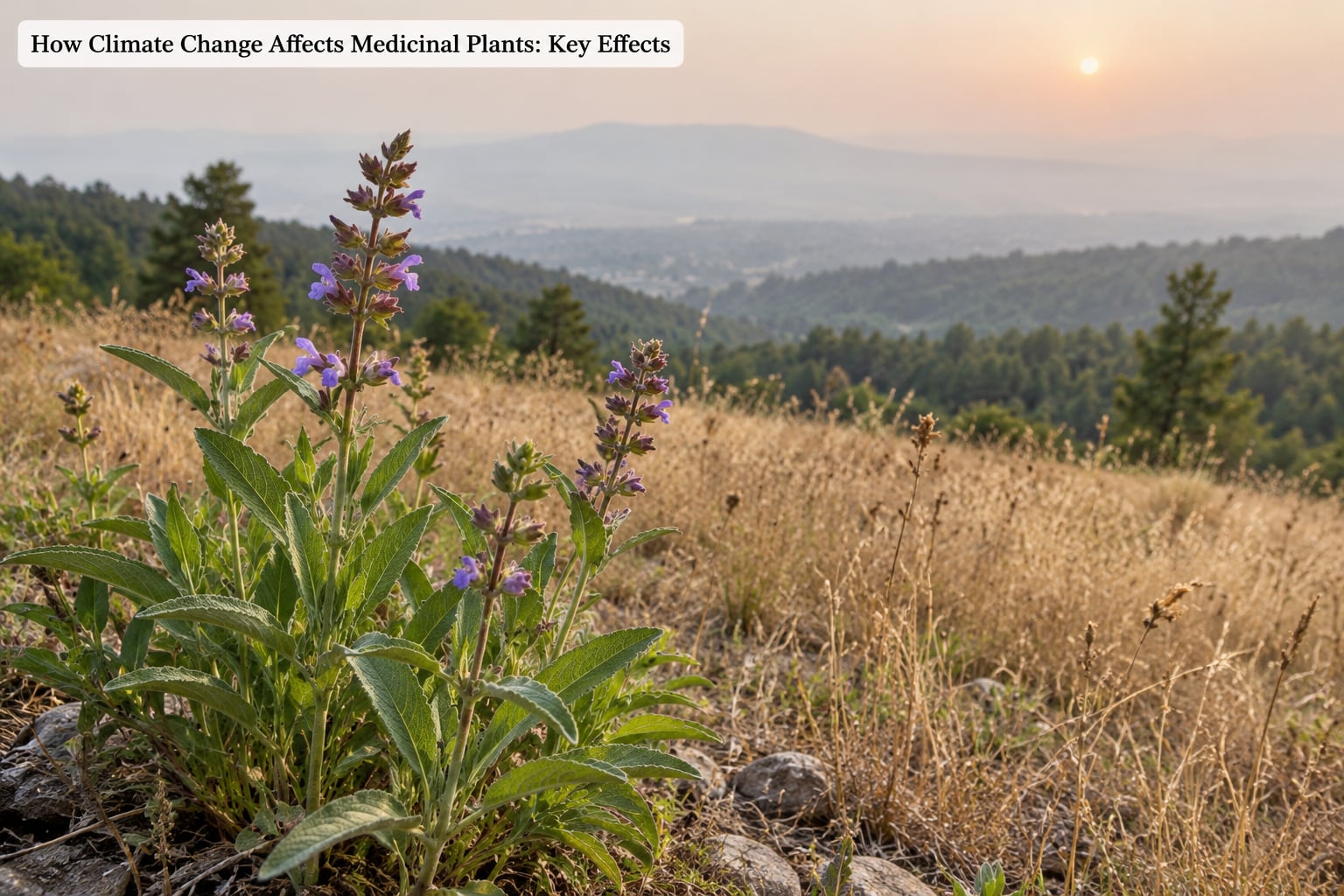 How Climate Change Affects Medicinal Plants: Key Effects