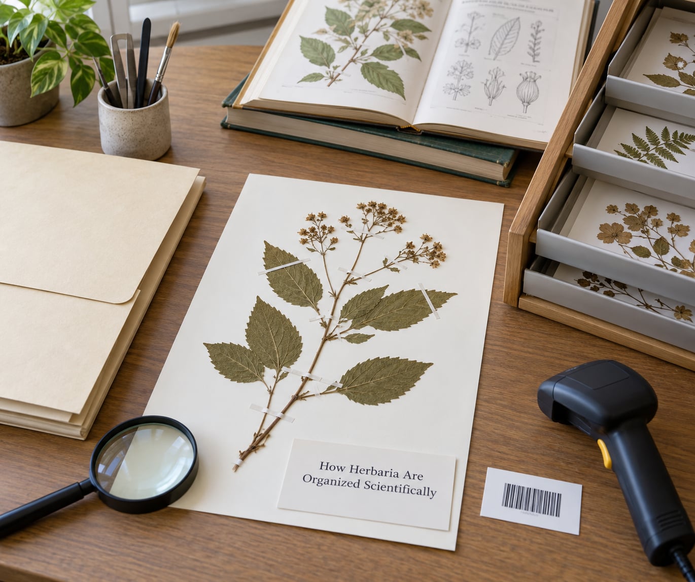 How Herbaria Are Organized Scientifically