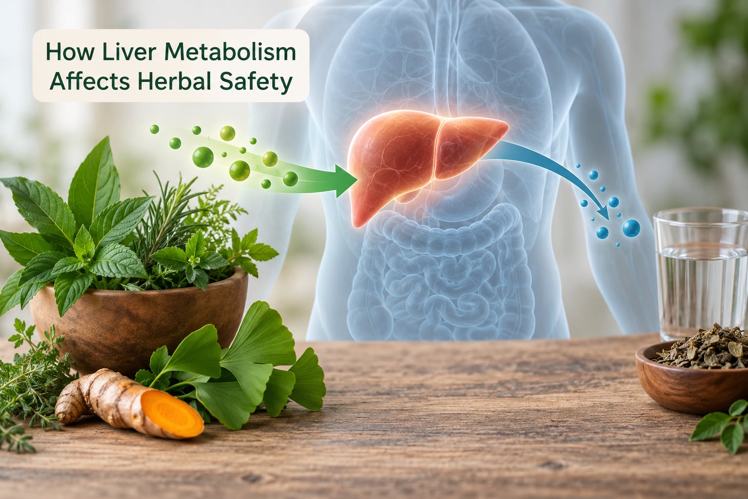 How Liver Metabolism Affects Herbal Safety