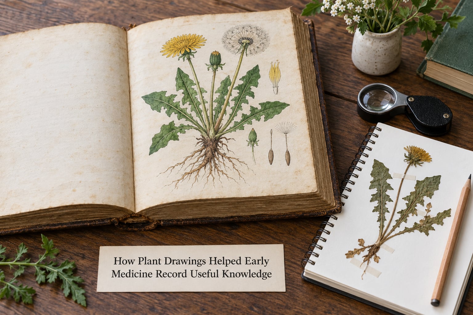 How Plant Drawings Helped Early Medicine Record Useful Knowledge