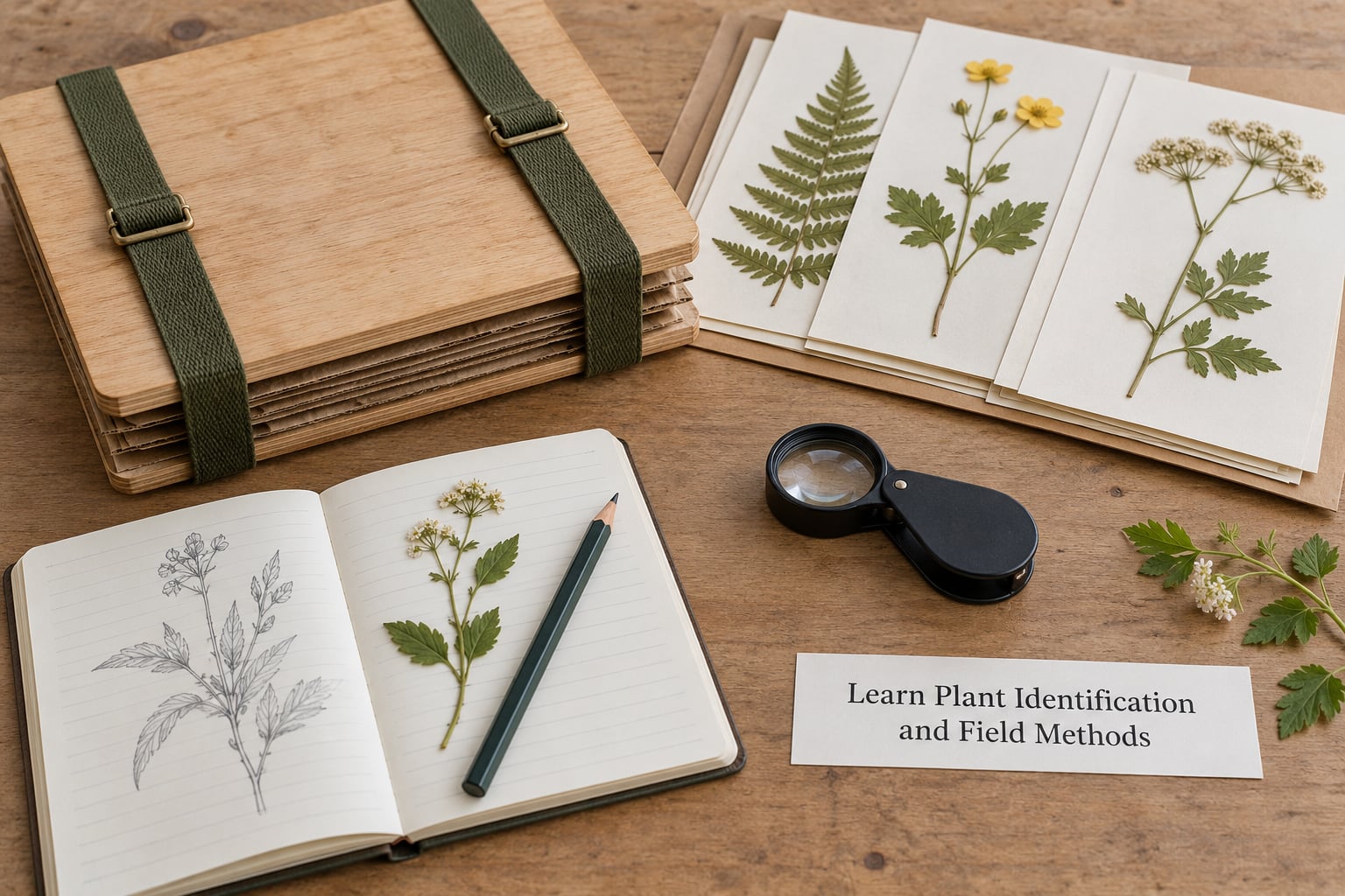 Learn Plant Identification and Field Methods