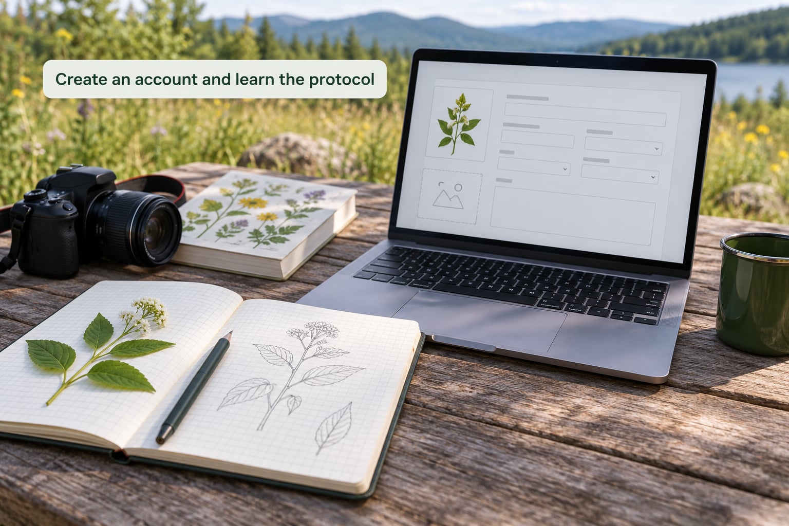Create an account and learn the protocol