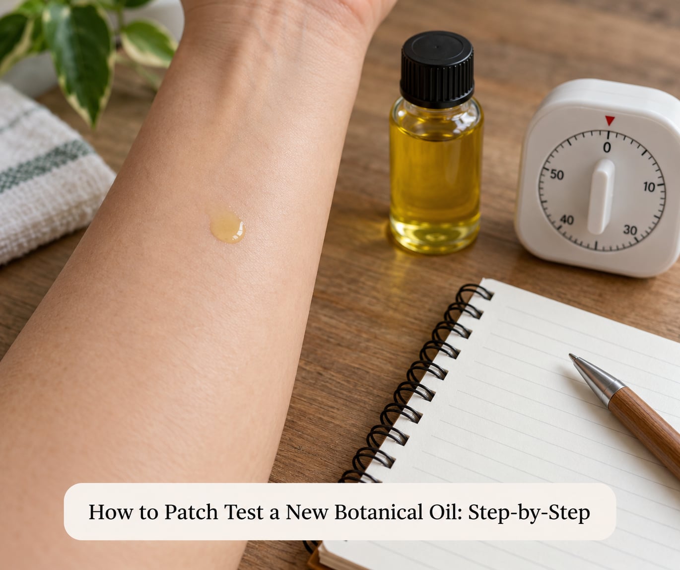How to Patch Test a New Botanical Oil: Step-by-Step
