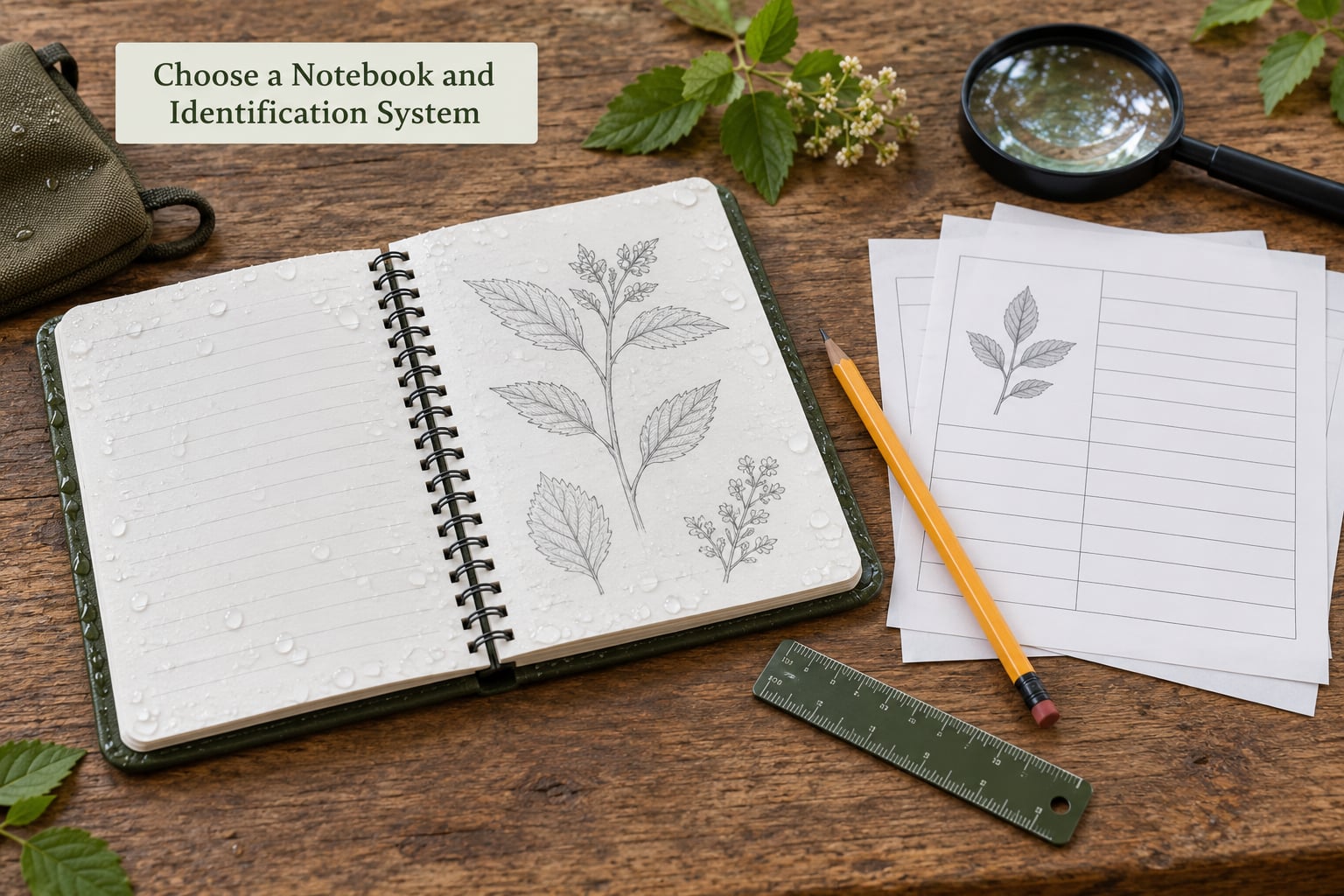 Choose a Notebook and Identification System