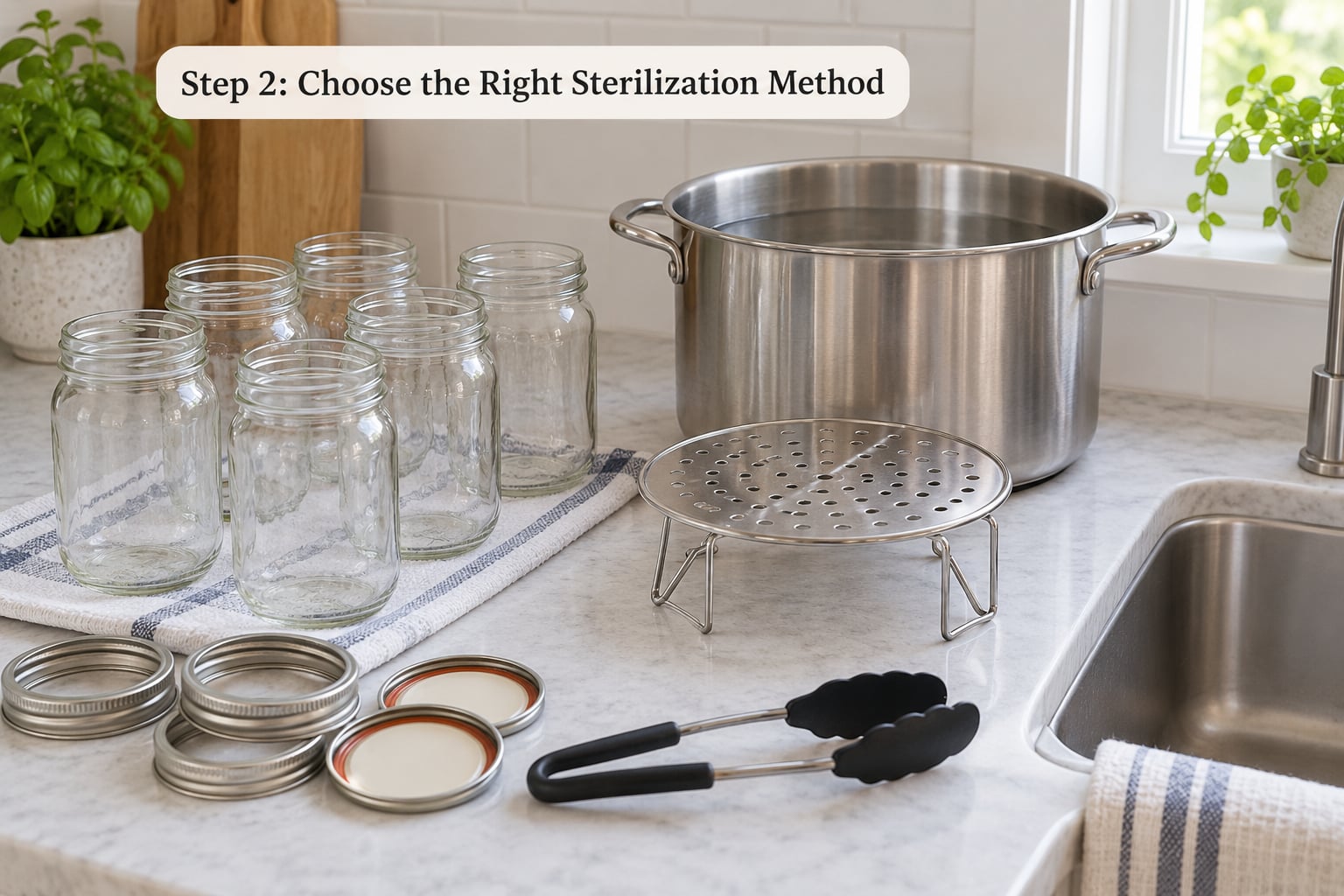 Step 2: Choose the Right Sterilization Method