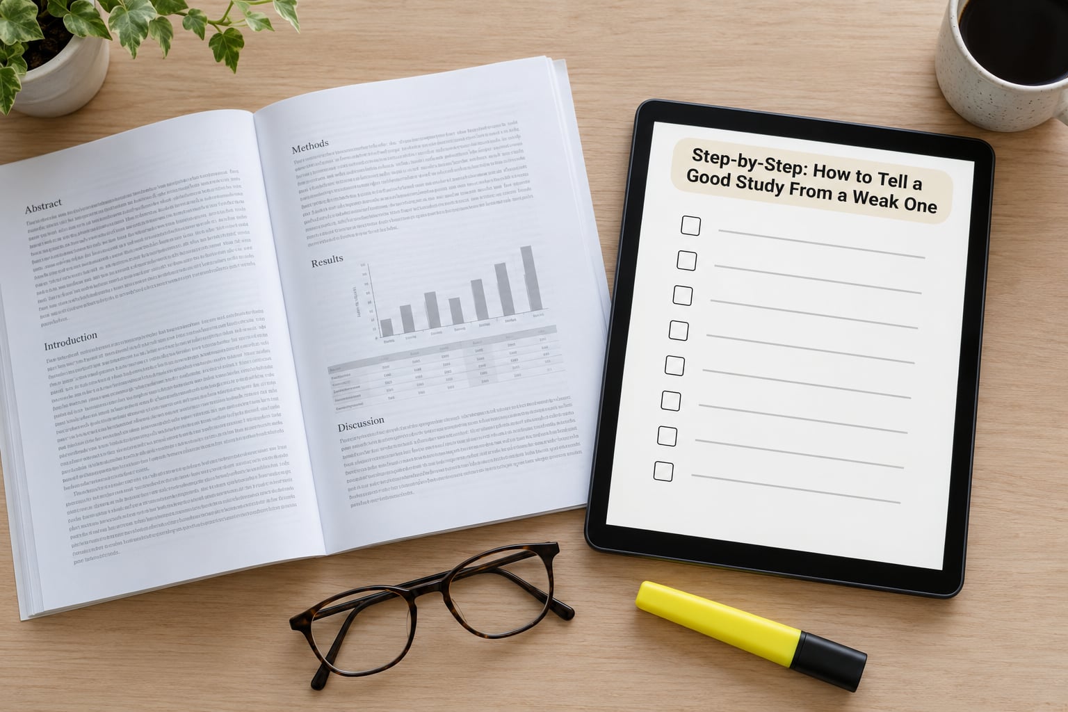 Step-by-Step: How to Tell a Good Study From a Weak One