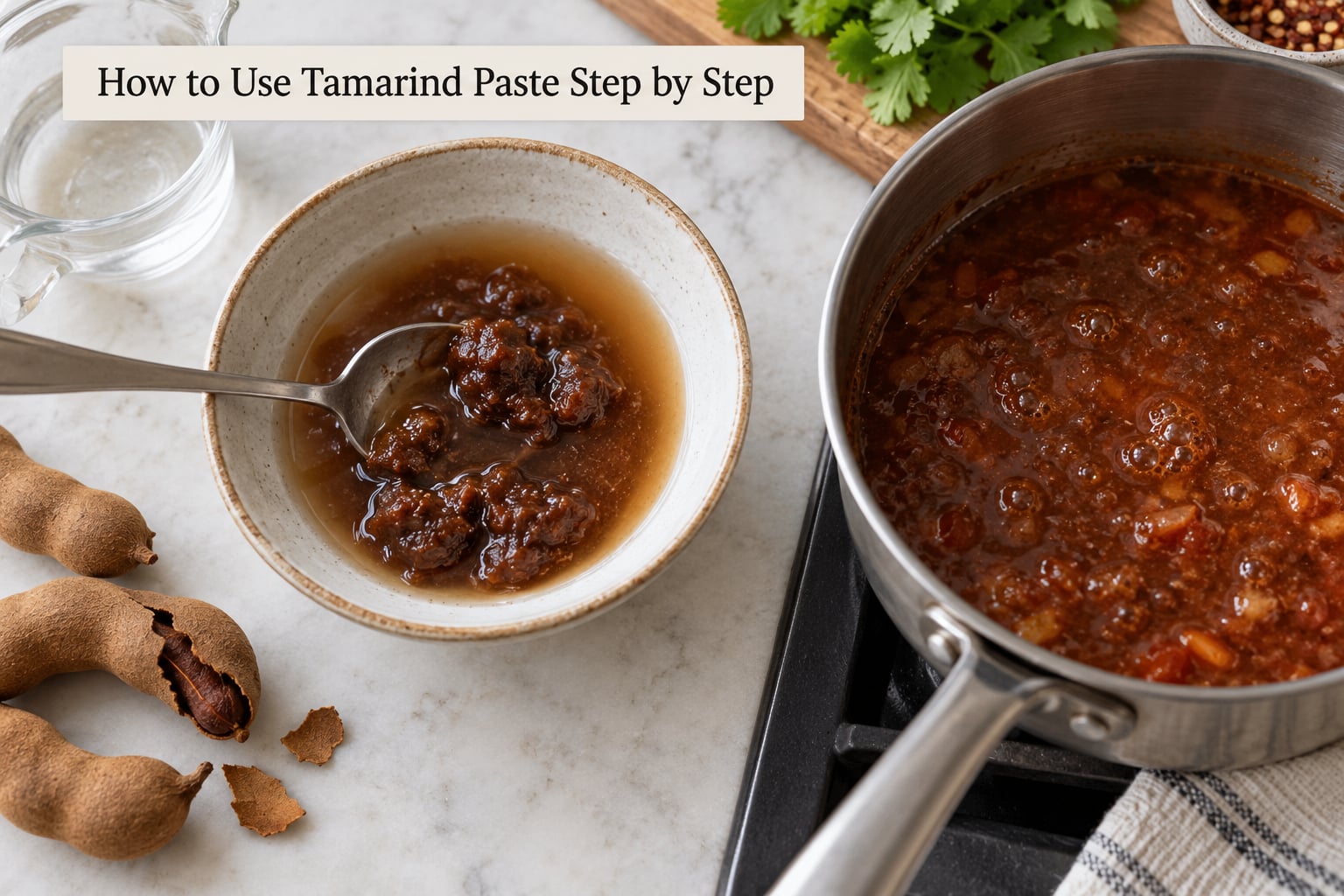 How to Use Tamarind Paste Step by Step