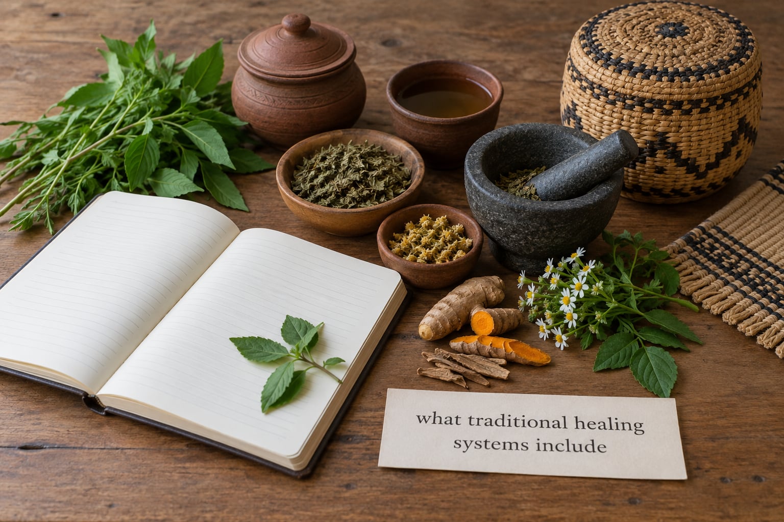 what traditional healing systems include