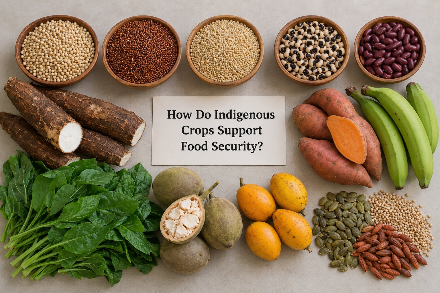 How Do Indigenous Crops Support Food Security?