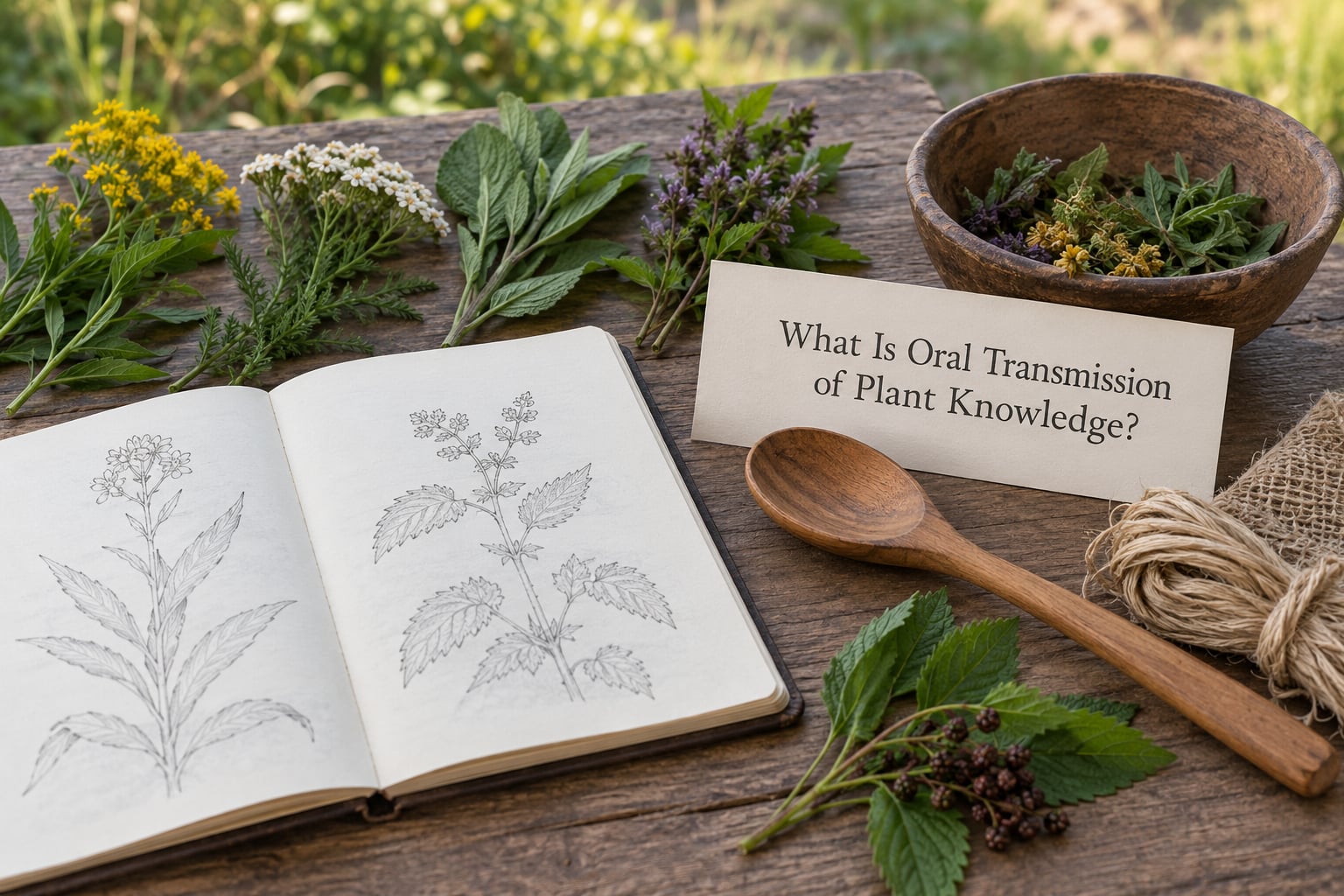 What Is Oral Transmission of Plant Knowledge?