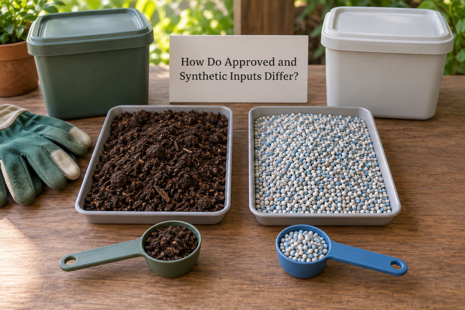How Do Approved and Synthetic Inputs Differ?