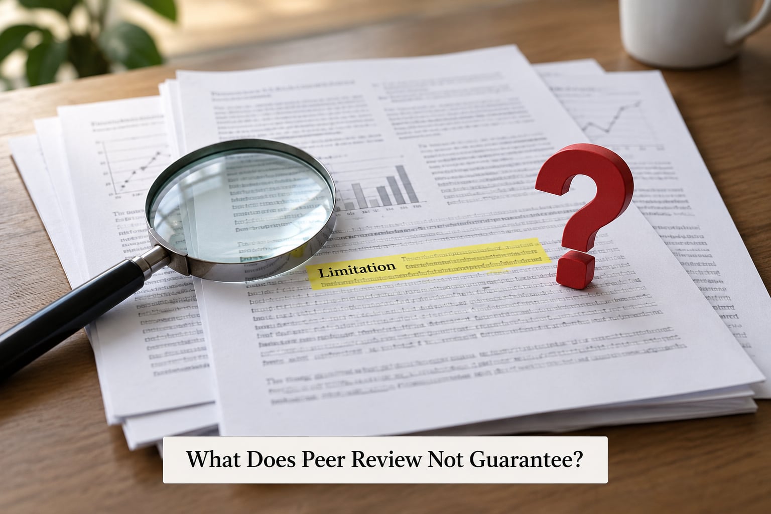 What Does Peer Review Not Guarantee?