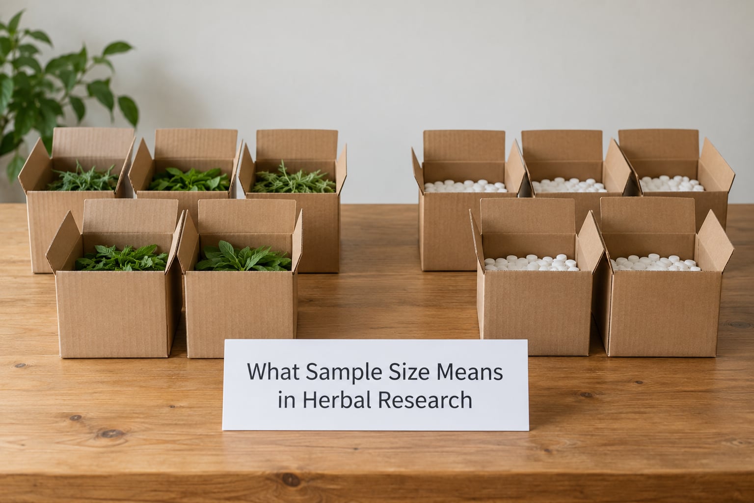 What Sample Size Means in Herbal Research