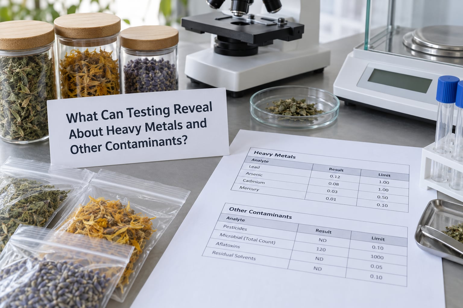 What Can Testing Reveal About Heavy Metals and Other Contaminants?