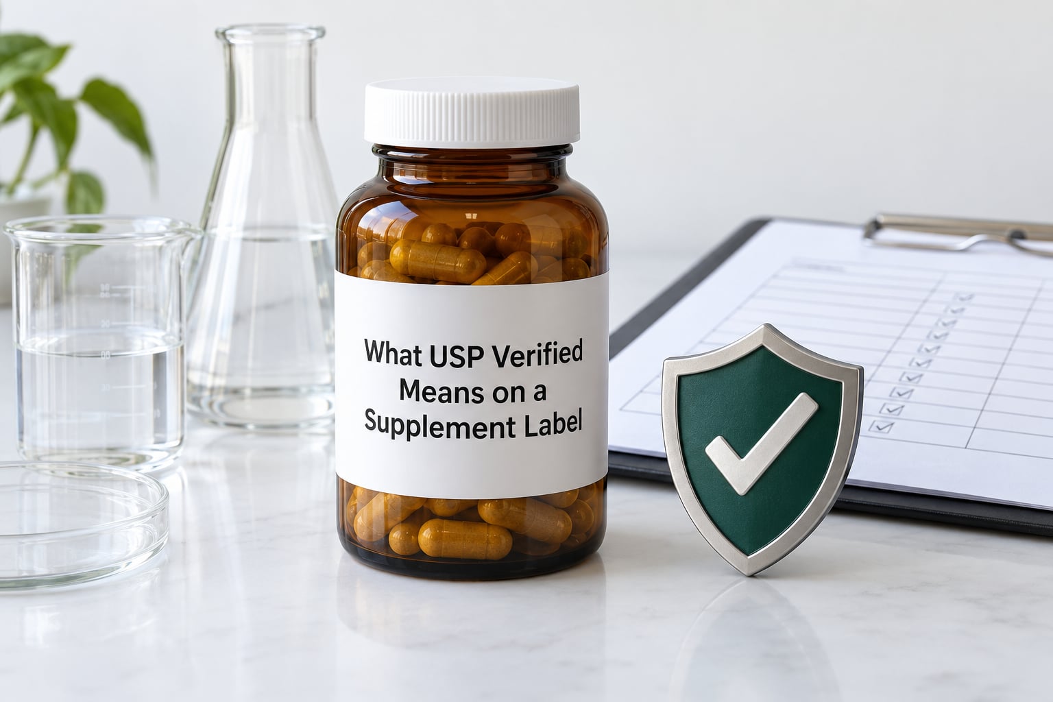 What USP Verified Means on a Supplement Label