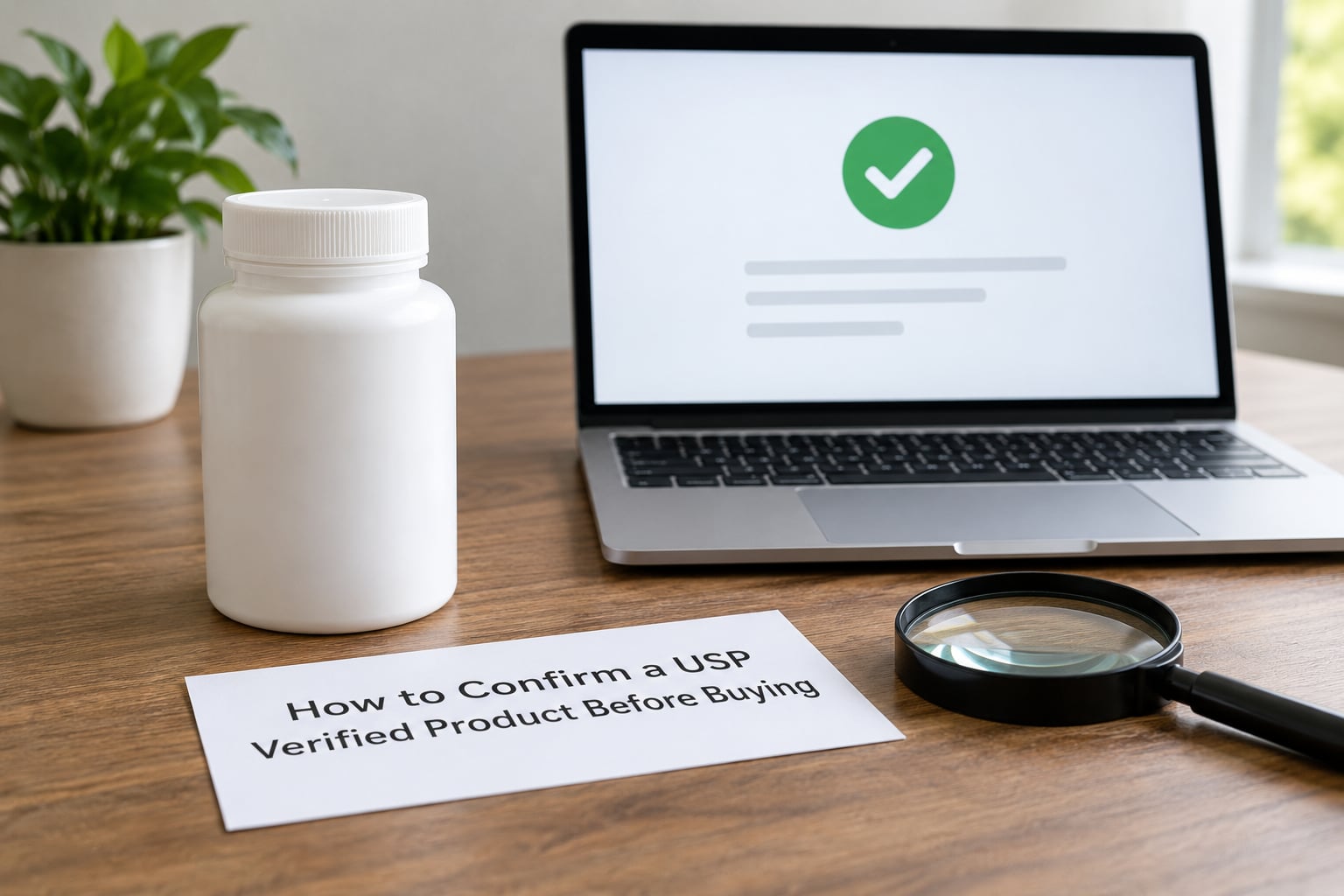 How to Confirm a USP Verified Product Before Buying