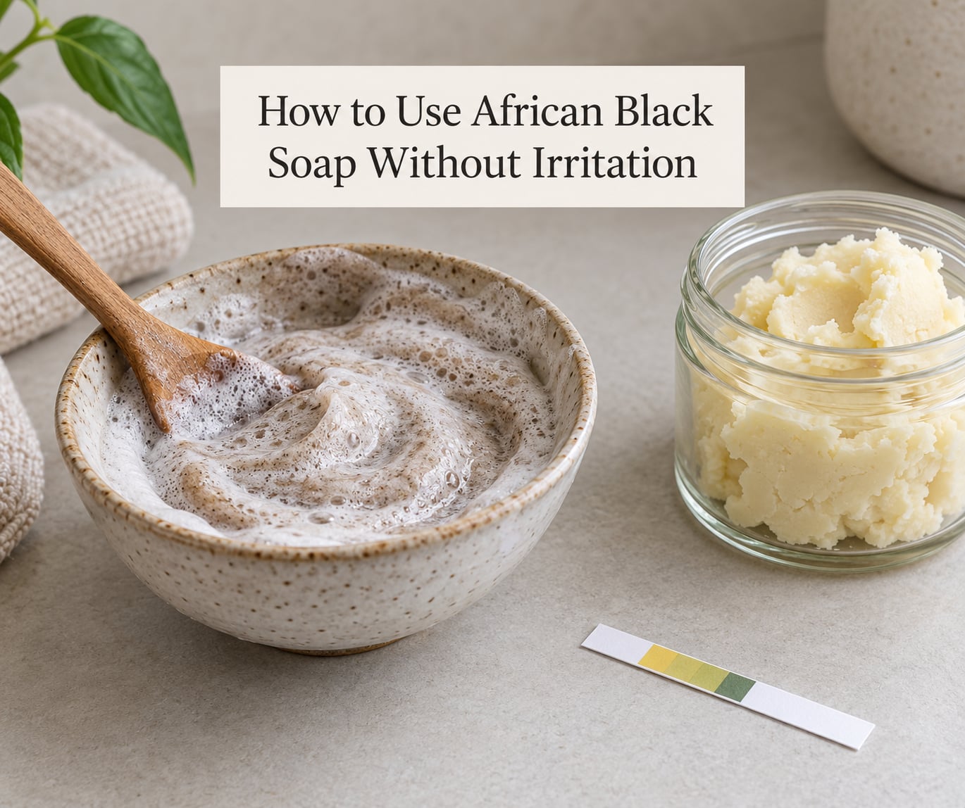 How to Use African Black Soap Without Irritation