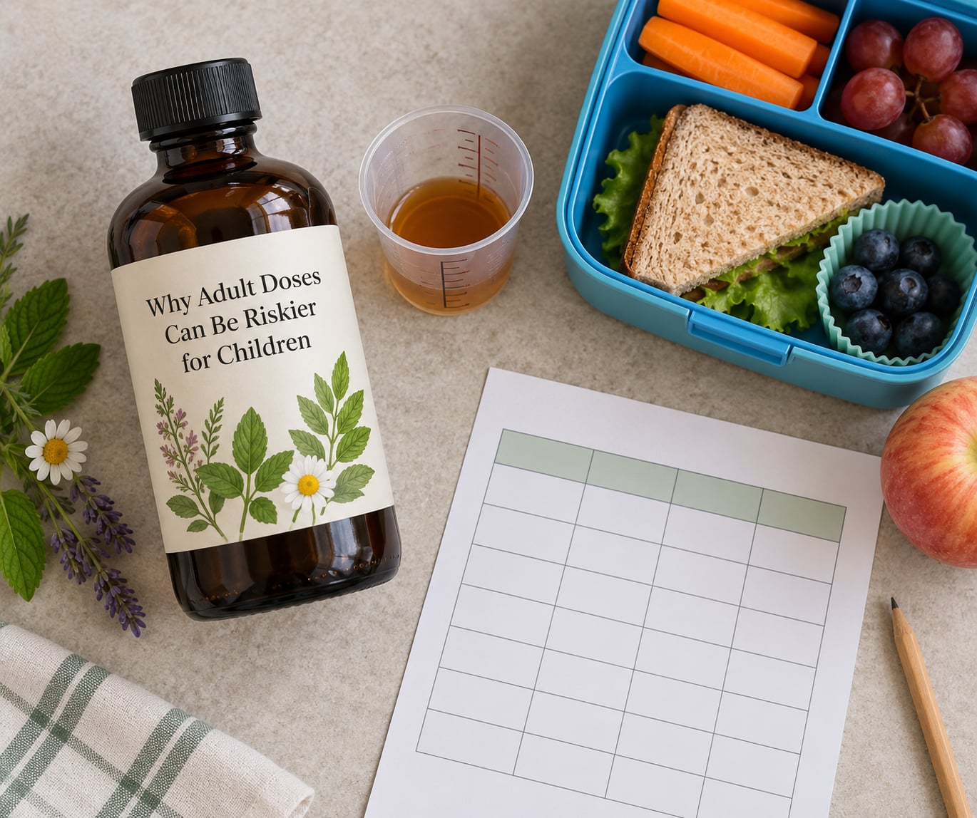 Why Adult Doses Can Be Riskier for Children