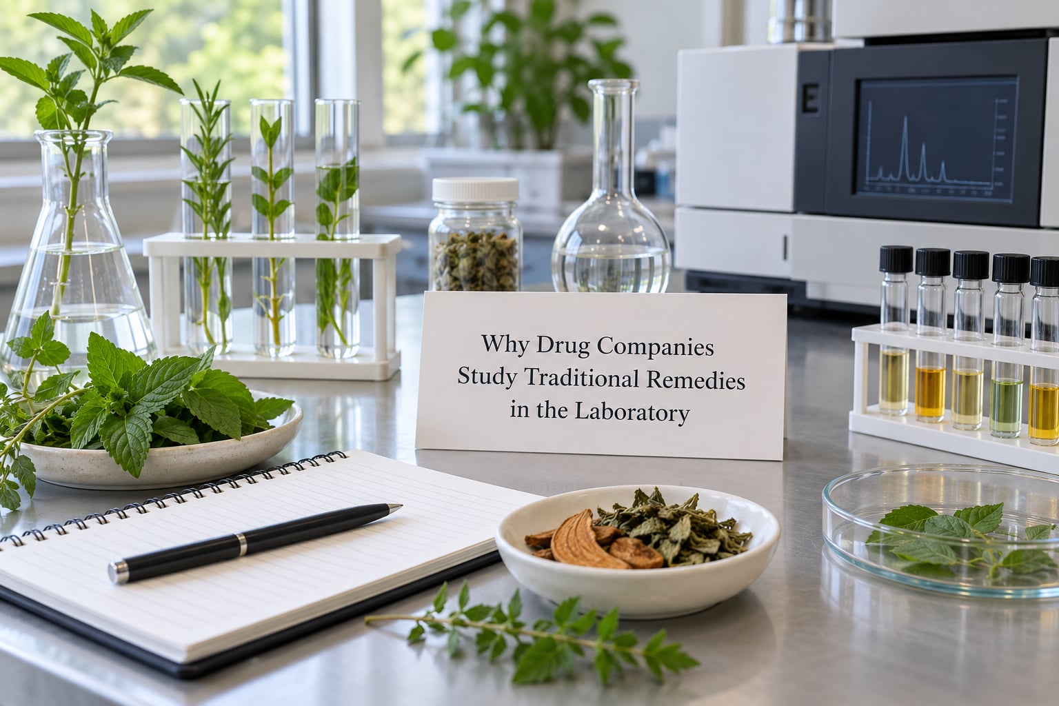 Why Drug Companies Study Traditional Remedies in the Laboratory